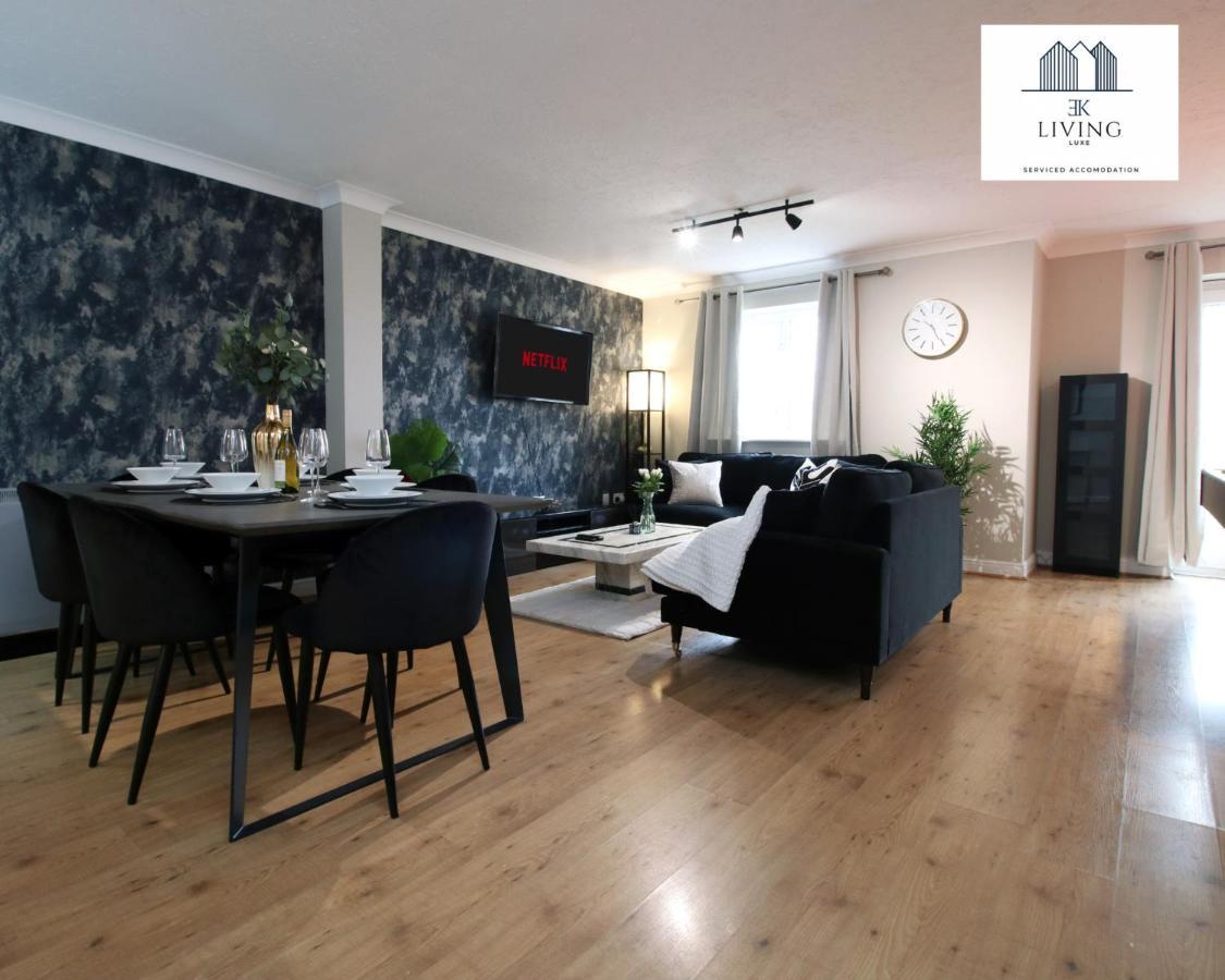 Spacious 3 Bedroom Duplex Apartment On Cardiff Bay - Free Parking & Wifi By Ekliving Luxe Short Lets & Serviced Accommodation 외부 사진