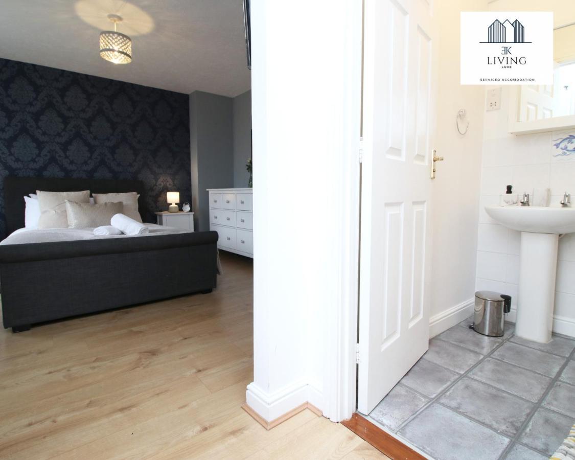 Spacious 3 Bedroom Duplex Apartment On Cardiff Bay - Free Parking & Wifi By Ekliving Luxe Short Lets & Serviced Accommodation 외부 사진